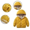 thumbnail image 7 of KYAIGUO Kids Down Padded Jacket Hooded Wear Boys And Girls Thick Winter Jacket Cotton Coat for Baby 2-7 years old, 7 of 7