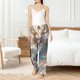 thumbnail image 4 of Balery Cool Cloud White Dragon Pantalones de pijama para mujer, pijamas ultraligeros, pantalones de estar por casa-3X-Large, 4 of 6