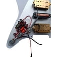 thumbnail image 4 of HSH Prewired Guitar Strat Pickguard Set Humbucker Pickups Coil Splitting Switch Multi Switch Harnesses ,For Fender ST Electric Guitar Replacement parts, 4 of 7