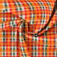 thumbnail image 6 of Under 10 dollars! Women's V Neck Plaid Shirts Flannel Casual Blouses Button-Down Business Loose Tops Long Sleeve Fall Outfits, 6 of 8