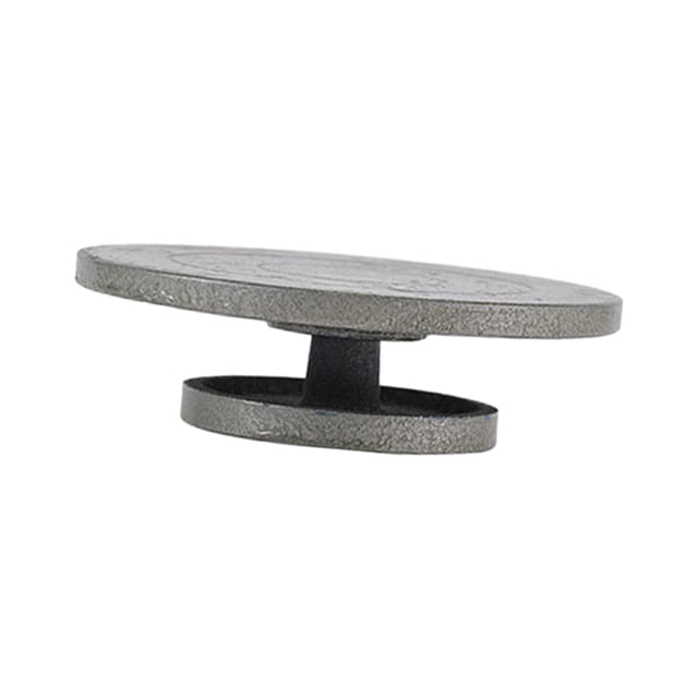 maskred Roue de Bandage en Poterie Roue de Sculpture Roulement Robuste pour Pulvérisation de Peinture Gris 15cm Gris 10cm