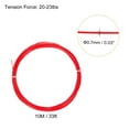 thumbnail image 2 of Unique Bargains 10M High Elastic Nylon Badminton Racket Racquet String, Red 10 Pack, 2 of 6