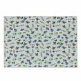 thumbnail image 1 of Floral Cutting Board, Bouquet of Purple Spring Flowers a Magnolias Violets and Flying Tiny Butterflies, Decorative Tempered Glass Cutting and Serving Board, in 3 Sizes, by Ambesonne, 1 of 2