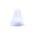 thumbnail image 3 of Tenis escolar Coqueta para niña sintético blanco Mulán con suela cómoda, 3 of 5
