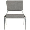 thumbnail image 7 of 1500 lb. Gray Antimicrobial Fabric Bariatric Open Back Chair, 7 of 7