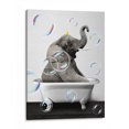 thumbnail image 1 of Cuadro decorativo - Elephant Bath Color, Animals Daily 60x80 Canvas Lab Animales, Elefantes, Humor, Ilustraciones, Niños, Naturaleza, Animales y naturaleza, 1 of 2