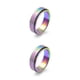 thumbnail image 4 of Minnieouse Anillo giratorio de acero inoxidable giratorio joyería ansiedad antiestrés fiesta regalo para hombres mujeres, tamaño 6 Type1 NO1 Minnieouse CBP587372, 4 of 6