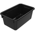 thumbnail image 2 of Pen+Gear Plastic Small Cubby Bin, Craft and Hobby Storage, Black, 5-Pack, 2 of 10