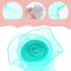thumbnail image 3 of Borde de Organza Plisado con Volantes de 5.5" x 5.5 Yardas, Cinta de Encaje Plisada Iridiscente para Manualidades de DIY, Vestido, Ropa, Regalo de Boda, Decoración del Hogar, Azul Claro, 3 of 6