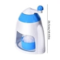 thumbnail image 3 of XKHZJL Portable Ice Shaver & Snow Cone Machine- Premium Manual Shaved Ice Maker for Home with Hand Crank, Slushy Maker, & Ice Crusher, Ideal for Outdoor Picnics & Parties, 3 of 9