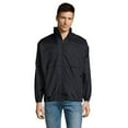 thumbnail image 2 of SOLS Surf Windbreaker Lightweight Water Resistant Anorak Jacket, 2 of 5