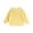 Yellow, variant on Kids Knit Pullover Sweater Crewneck Long Sleeve Soft Breathable Lightweight Toddler Jumper for Girls Daily Wear