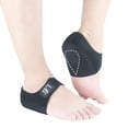 thumbnail image 2 of 1 Par de Almohadillas para talones SEBS Absorbente de golpes Almohadillas suaves y cómodas para zapatos Plantillas para talones ajustables Tamaño L, 2 of 4