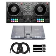 Hercules DJCONTROL INPULSE T7 2-Channel DJ Controller for Serato & Djuced with Cover Package