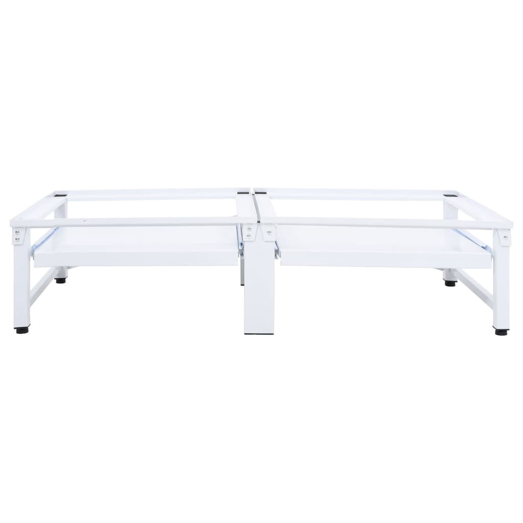 vidaXL Washing Machine Stacking Kit with Pull-Out Shelf