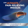 thumbnail image 2 of Dr. Scholl’s Advanced Pain Relief Insoles for Men Women, Heavy Duty Orthotics Inserts, Plantar Fasciitis & Arch Support, Flat Feet, Shock-Absorbing, 2 of 11