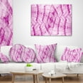 thumbnail image 3 of Designart Light Pink Psychedelic Fractal Metal Grid - Abstract Throw Pillow - 16x16, 3 of 4