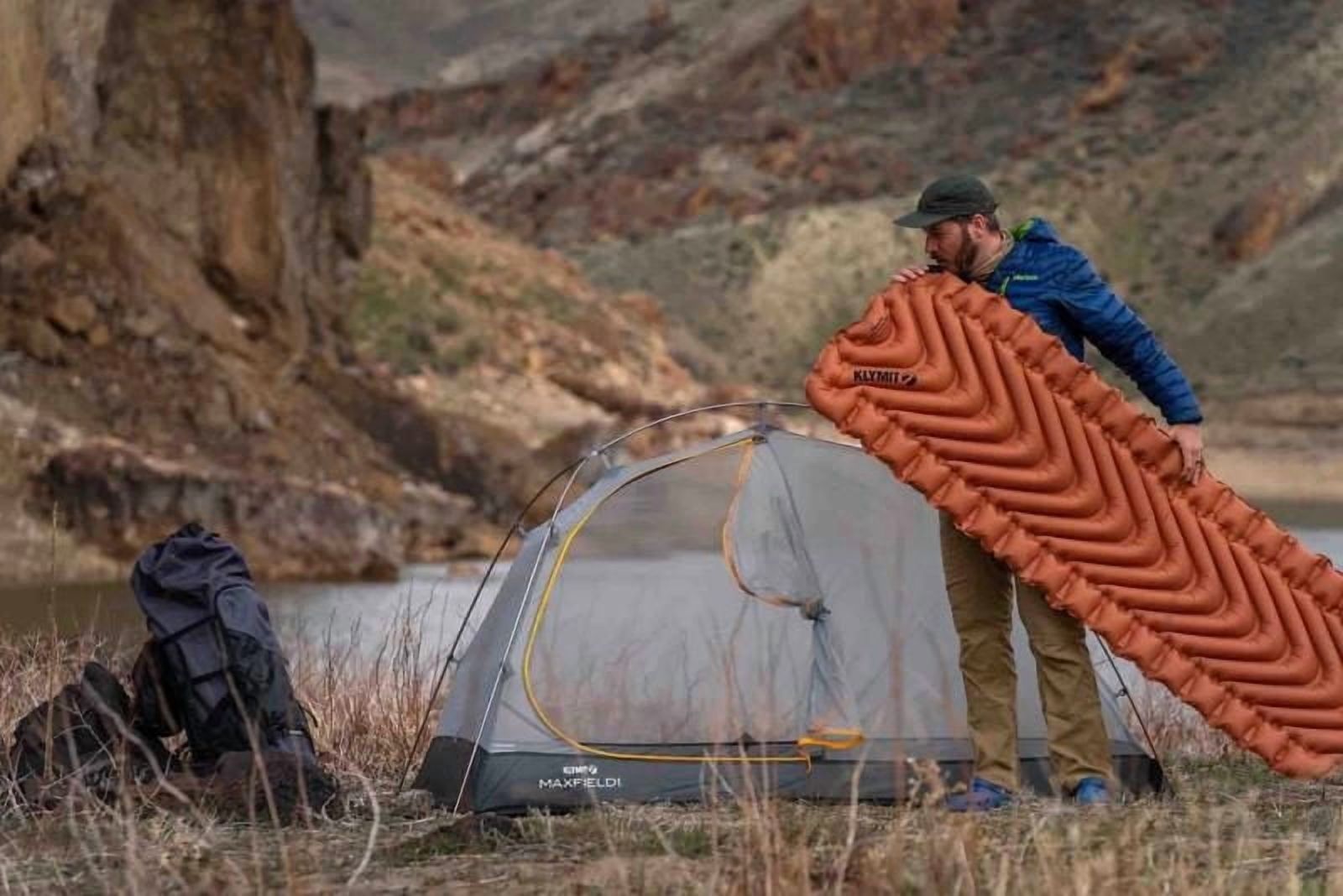 Insulated Static V Lite ECO Sleeping Pad - Orange