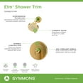 thumbnail image 6 of Symmons 559115Trm Elm Shower Only Trim Package - Nickel, 6 of 7