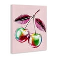thumbnail image 3 of Stupell Industries Chromatic Cherries on Pink Canvas Wall Art design by Lil' Rue, 40 x 30, 3 of 7
