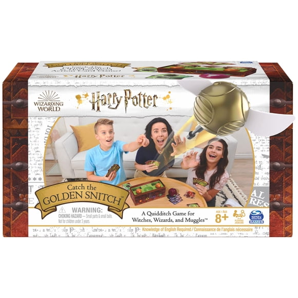 Harry Potter Catch The Golden Snitch, un juego de mesa de Quidditch para brujas, magos y m Spin Master Spin Master Games