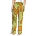 thumbnail image 3 of Goofa Corn Printed Soft Pajama Pants for Women, Wide Leg Comfy Casual Lounge Yoga Pants-XX-Large, 3 of 9