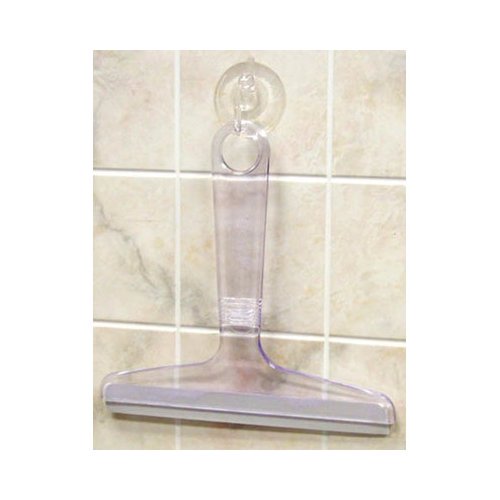 8" Shower Squeegee with Suction Hook