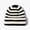 White, variant on Herrnalise Autumn And Winter Knitted Hats For Men And Women Fashion Striped Curled Edgeless Cold Hat Women's Outdoor Warmth Thick Woolen Hat
