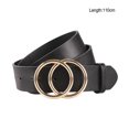 thumbnail image 4 of Guardurnaity Cinturón de mujer, accesorio de ropa de estilo Simple, adornos de ropa elegantes, cadenas de cintura, cinturones de femenina, adorno de Cinturones Dorado/Negro 110cm Guardurnaity AP009774-01B, 4 of 6
