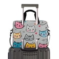 thumbnail image 2 of FORMRS 16" Laptop Bag Carrying Sleeve Case with Handle Travel Shoulder Briefcase, Cute Cat Pattern, 2 of 8