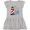 AC-Heather Grey, variant on Inktastic Be the Light in the Storm Lighthouse Girls Toddler Dress