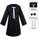 thumbnail image 5 of Disfraz de Anime SPY X FAMILY Anya Forger para mujer, conjunto completo de uniforme negro, ropa de fiesta de Carnaval y Halloween, 5 of 5