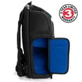 thumbnail image 6 of Digital SLR Camera Backpack (Blue) w/ Padded Custom Dividers , Tripod Holder , Laptop Compartment , Rain Cover and Accessory Storage by USA Gear for for Nikon , Canon , Sony , Pentax and Many More, 6 of 9
