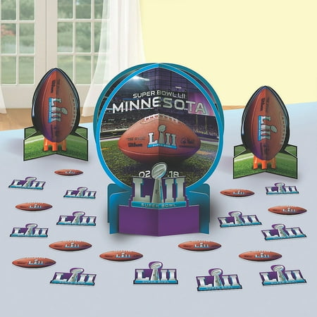 Nfl Super Bowl Lii Table Decorating Kit Walmart Com Walmart Com