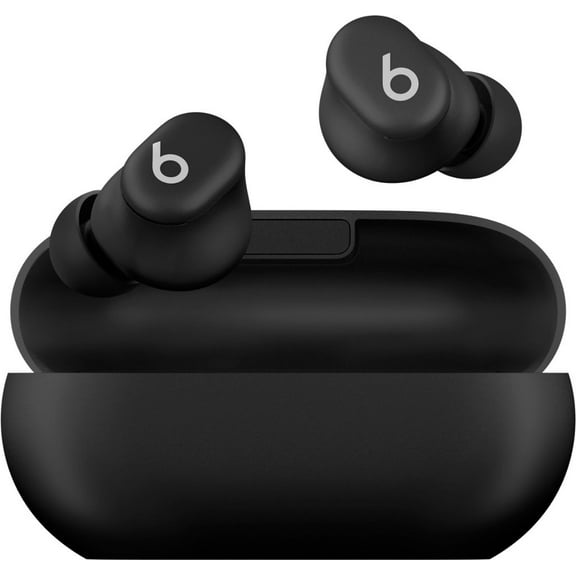 Restored Beats by Dr. Dre True Wireless Earbuds Solo Buds - Matte Black In-Ear