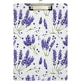 thumbnail image 2 of GZHJMY Lavender Flower Clipboards Acrylic A4 Letter Size Clipboards with Metal Clip for Nurses, Students, Teachers, Classroom, Office, 2 of 7