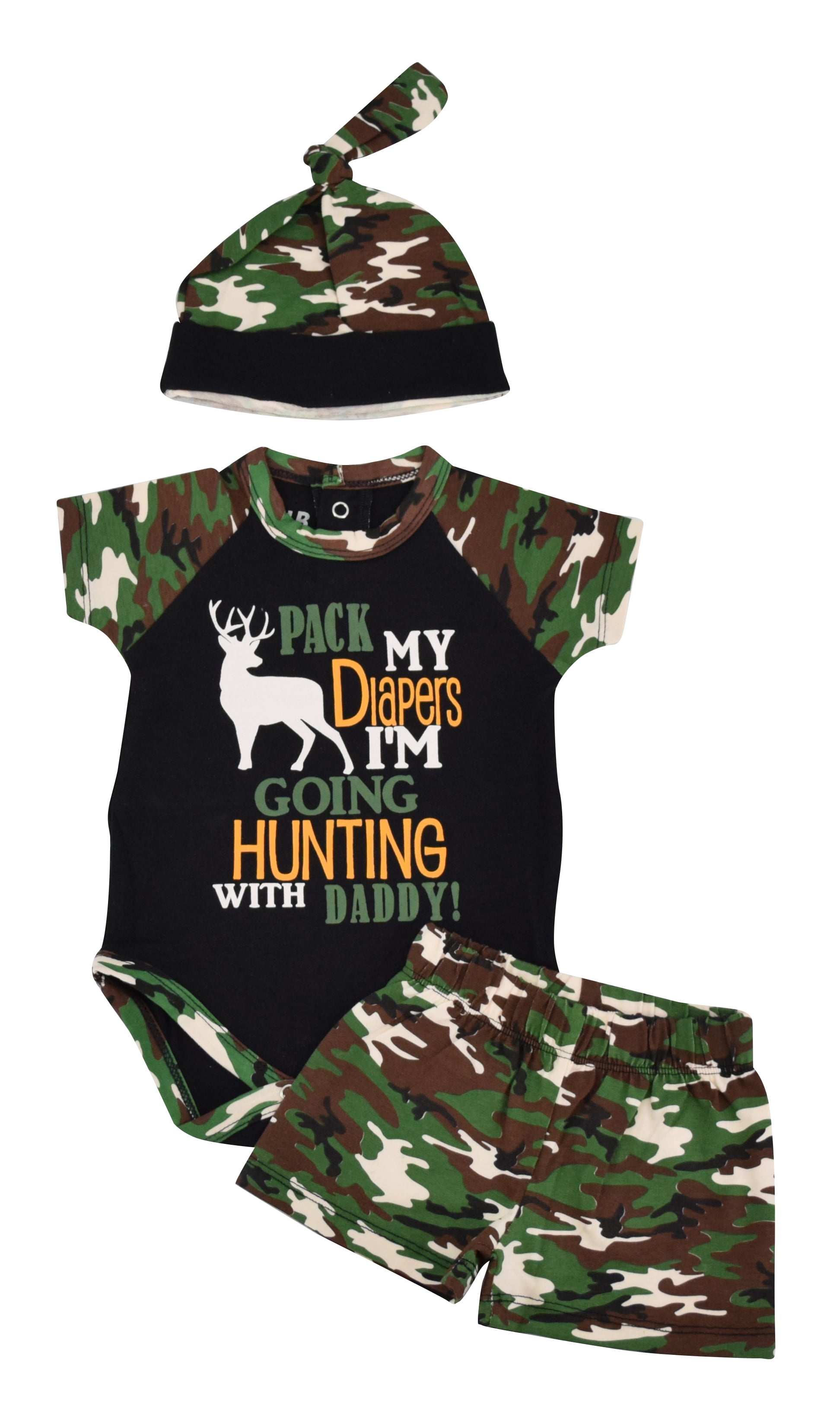 newborn baby boy hunting outfits