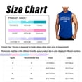 thumbnail image 5 of Manyakai Men's Active Hooded Tank Top Workout Sleeveless Hoodies Bodybuilding Running Shirts Athletic Black L, 5 of 5