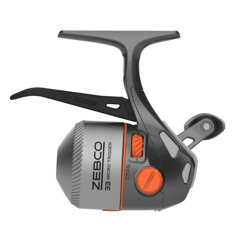 Zebco 33 Micro Trigger Spincast Reel and Fishing Rod Combo, 6-Foot