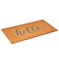 thumbnail image 5 of Calloway Mills 112081729 Grey Hello Script Doormat 17" x 29", 5 of 8