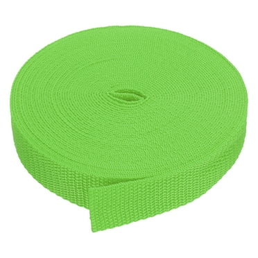 Uxcell 10 Yard Webbing 1 Inch Polypropylene Webbing Strap Heavy Webbing Roll Chair Straps Grass Green