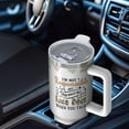 thumbnail image 4 of 1pc gag gift 40oz Tumbler with Straw & Handle - Insulated Stainless Steel Cup | Holiday Gift for Man Women (Christmas, Valentine's, Birthday), 4 of 5