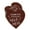 Brown, variant on Inkdotpot Gold Foil Paper Hang Tag Thank You From The New Wedding Favor Tag 50 Pieces