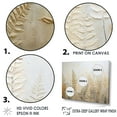 thumbnail image 3 of Designart "Graceful Serenity Amongst The Golden Ferns IV" Ferns Wall Decor, 3 of 7