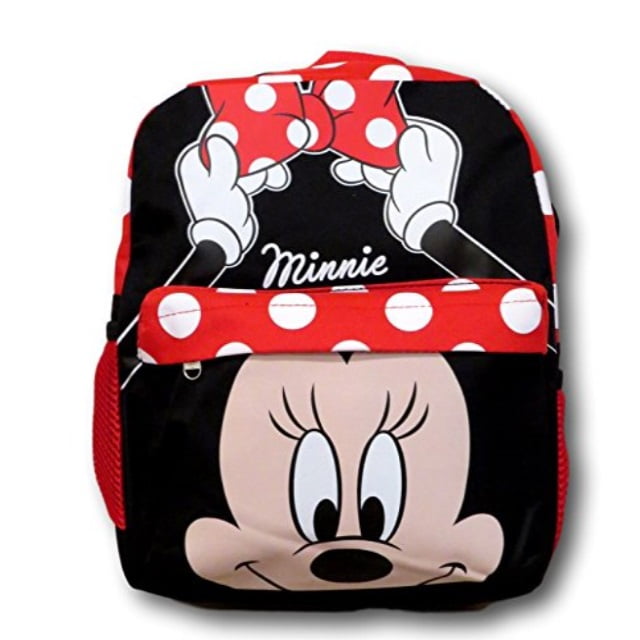 Disney Minnie Mouse Polka Dot 12' All Over Toddler Size Backpack