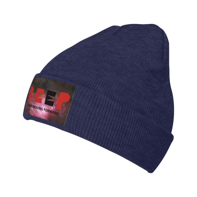 ZICANCN Bonnet Tricoté-Simple Car English Bonnet d'Hiver Doux Chaud Classique pour Hommes Femmes Graffiti Simplicité