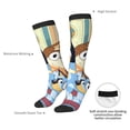 thumbnail image 5 of Saiise Bluey Funny Socks Men Women Boys Kids Adults Novelty Graphic Crew Tube Socks Crazy Design Casual Dress Socks for Sports,Running,Travel, 5 of 7