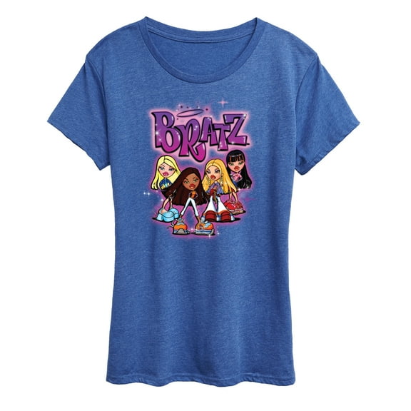 Bratz - Classic Cartoon Dolls - Women's Short Sleeve Graphic T-Shirt