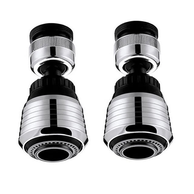 Kitchen 360 Degree Rotating Nozzle Rotate Faucet Connector 2Pcs Cleaning Aerator 1Pc Shower Accessories Bubbler Filter