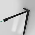 thumbnail image 5 of DreamLine Unidoor-LS 53-54 in. W x 72 in. H Frameless Hinged Shower Door in Satin Black, 5 of 8